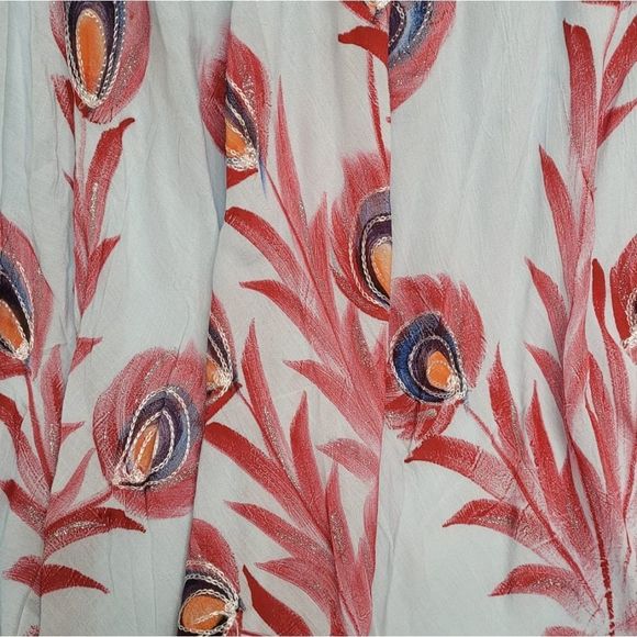 Blue Floral Swing Dress Fresh floral print invites a spring aesthetic in this la - Picture 5 of 7